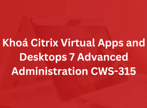 Khoá Citrix Virtual Apps and Desktops 7 Advanced Administration CWS-315
