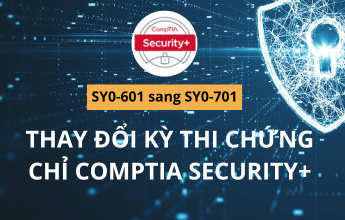 THAY ĐỔI KỲ THI CHỨNG CHỈ COMPTIA SECURITY+